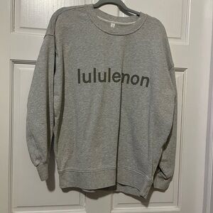 Gray Lululemon Sweatshirt